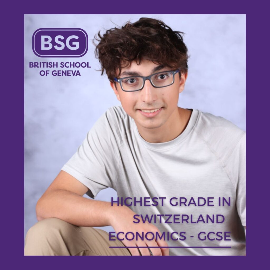 Student awarded ExExcel Prize Economics GCSE